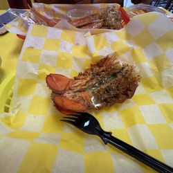 Bubba’s Shrimp Shack Tappahannock - $20 lobster tail with no butter