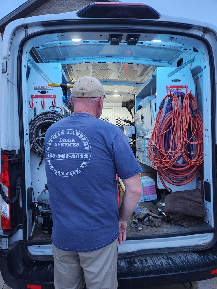 Slide of Nathan Lambert Drain Cleaning and Inspection