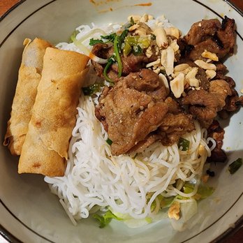 399 Kitchen - Vermicelli with eggrolls and grilled pork - Vietnamese Near Me - Irvine, California