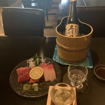 Shigotonin - Sake, Sashimi 3kinds, Takowasa - Japanese Near Me - Las Vegas, Nevada Shigotonin - Sake, Sashimi 3kinds, Takowasa - Japanese Near Me - Las Vegas, Nevada