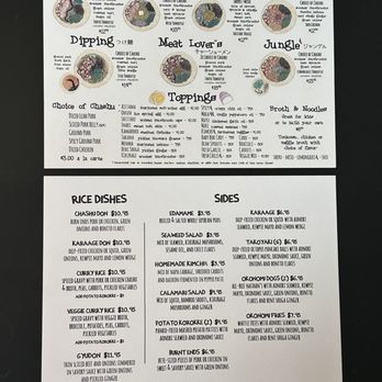 Michi Ramen - Menu - Ramen Near Me - Austin, Texas