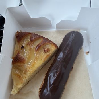 Diotima Bakehouse - Pear and peaches cake, chocolate egg Clair - Bakeries Near Me - Mission Viejo, California Diotima Bakehouse - Pear and peaches cake, chocolate egg Clair - Bakeries Near Me - Mission Viejo, California