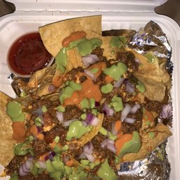 Vegan Nachos w/vegan taco meat Vegan Nachos w/vegan taco meat