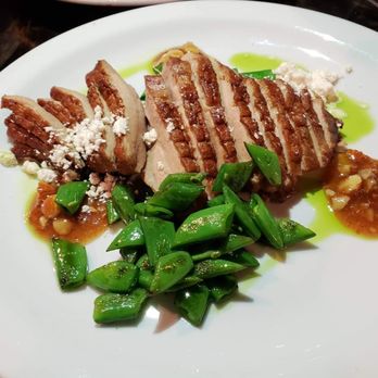 XO Restaurant - sous vide duck, might be sitting too long..was a little dry compared to others i've had - Asian Fusion Near Me - Honolulu, Hawaii