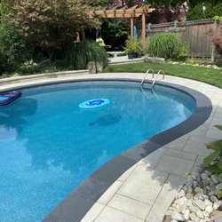 J M C Concrete and interlocking - Interlocking pool deck , coping and retaining  walls