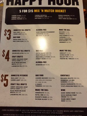 Menu photo 5 Buffalo Wild Wings Tacoma, WA