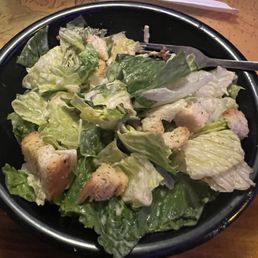 Caesar Salad (Joe's Meal Deal); fully loaded: croutons, bacon bits, cheese