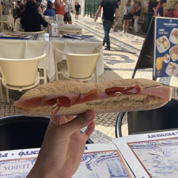 Fábrica da Nata - Prosciutto sandwich - Bakeries Near Me - Lisbon, 11 Fábrica da Nata - Prosciutto sandwich - Bakeries Near Me - Lisbon, 11