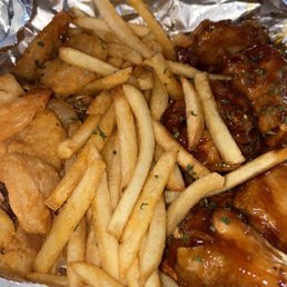 Shrimp and wings