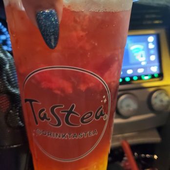 Tastea - Peach Sweetea - Juice Bars & Smoothies Near Me - Santa Ana, California