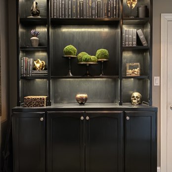 Spark Shark - A beautiful, custom bookshelf deserves beautiful, custom lighting. - Electricians Near Me