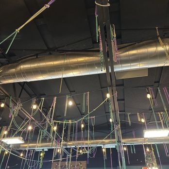 Two Guys Brewing - Ceiling is madi gras beads - Breweries Near Me - Wyoming, Michigan Two Guys Brewing - Ceiling is madi gras beads - Breweries Near Me - Wyoming, Michigan