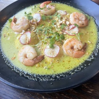 Sugarbeet - Elote Ravioli with Shrimp - New American Near Me - Longmont, Colorado Sugarbeet - Elote Ravioli with Shrimp - New American Near Me - Longmont, Colorado