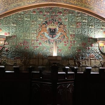 The Seelbach Hilton Louisville - Tiles in the Rathskeller in the Seelbach Hotel - Hotels Near Me - Louisville, Kentucky