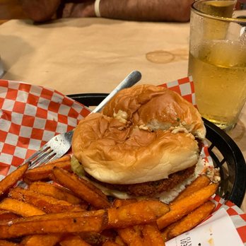 Angry Crab Shack - Shrimp and Crab Cake Sandwich - Seafood Near Me - Orange Beach, Alabama Angry Crab Shack - Shrimp and Crab Cake Sandwich - Seafood Near Me - Orange Beach, Alabama
