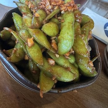 Ocean Sushi & Ramen - Spicy Garlic Edamame - Sushi Bars Near Me - Friendswood, Texas Ocean Sushi & Ramen - Spicy Garlic Edamame - Sushi Bars Near Me - Friendswood, Texas