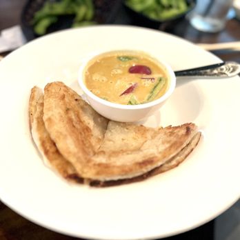 Passion Fin - Roti Canai - best thing I ate. They can make this without the chicken. - Asian Fusion Near Me - Vienna, Virginia Passion Fin - Roti Canai - best thing I ate. They can make this without the chicken. - Asian Fusion Near Me - Vienna, Virginia