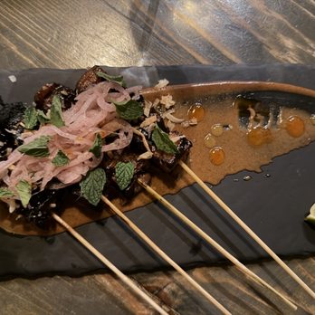Dija Mara - Pork Belly Skewers - Indonesian Near Me - Oceanside, California Dija Mara - Pork Belly Skewers - Indonesian Near Me - Oceanside, California