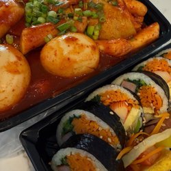 Korean homemade topokki
