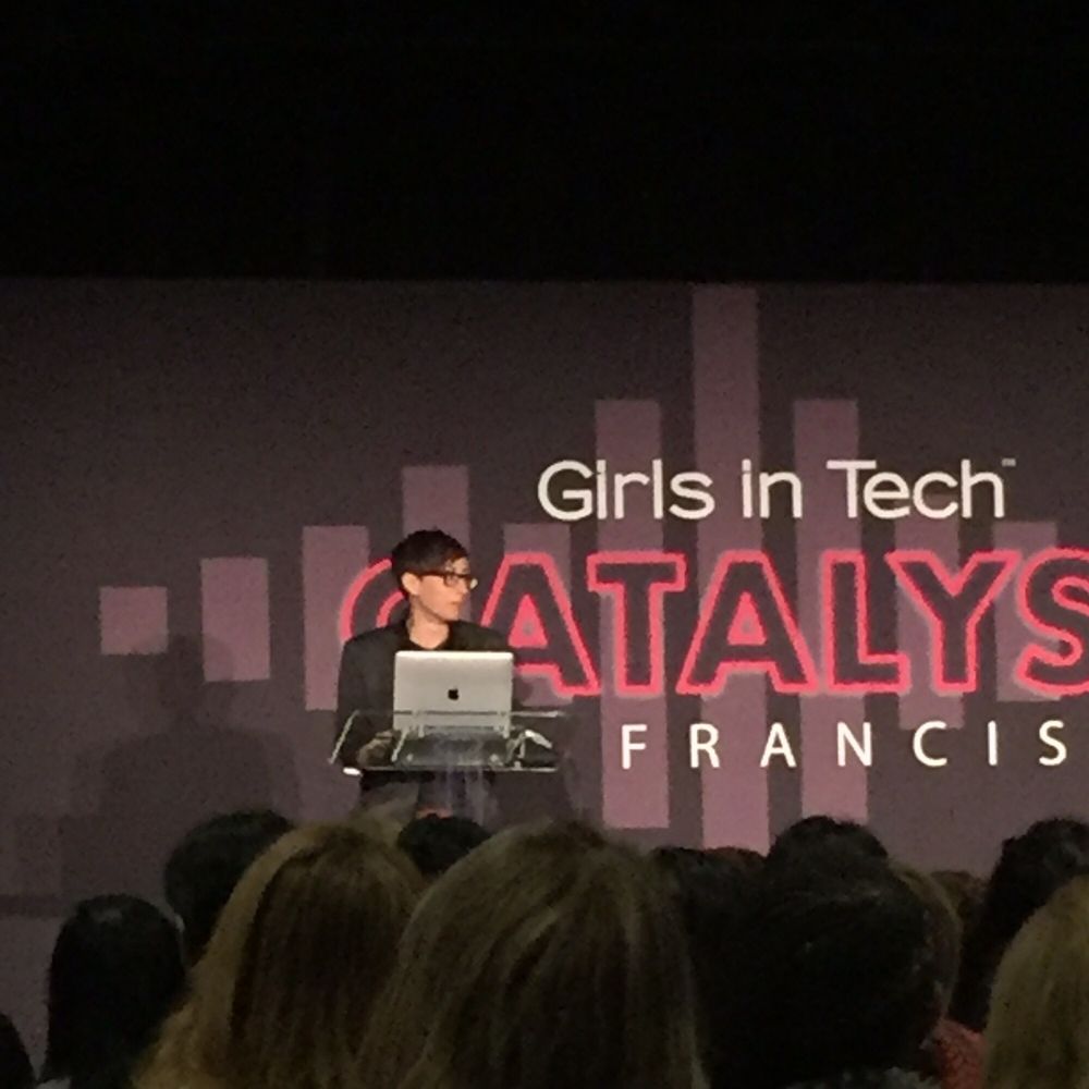 Bespoke Events - Danielle Feinberg from Pixar talking at Catalyst Conference 2019 in SF @westfieldsf @bespoke - Venues & Event Spaces Near Me - San Francisco, California
