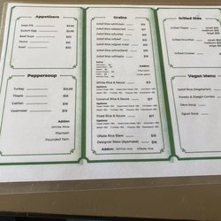 Lagos Buka Bar & Grills - Menu