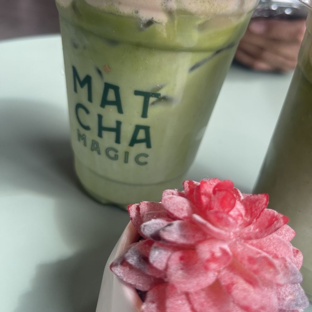 Matcha Magic - Banana Matcha Latte - Coffee & Tea Near Me - Redmond, Washington Matcha Magic - Banana Matcha Latte - Coffee & Tea Near Me - Redmond, Washington