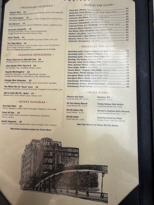 Menu photo 1 Wild River Grille Reno, NV