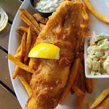 Rendezvous - Fish and Chips (Haddock) - Seafood Near Me - Fort Lauderdale, Florida Rendezvous - Fish and Chips (Haddock) - Seafood Near Me - Fort Lauderdale, Florida