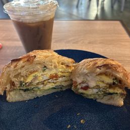 Shaken double espresso and millennial croissant! YUMMMM Shaken double espresso and millennial croissant! YUMMMM