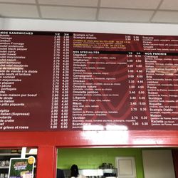 Chez Mike - Menu board