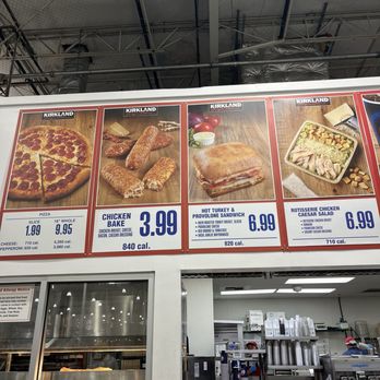 Costco - Food court menu - Wholesale Stores Near Me - Brandon, Florida