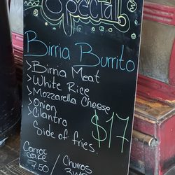 Streetfood at the Stagecoach - Specials