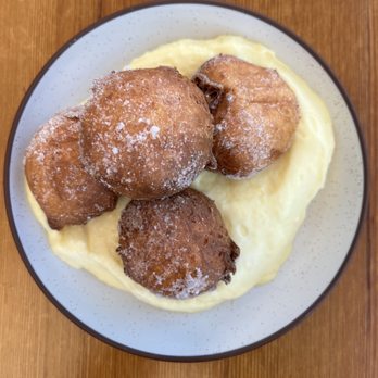 Terra - Frittelle - Fried ricotta donuts with cream - Italian Near Me - Santa Clara, California