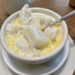 The Galley - Chunky haddock chowder perfect for a February trip to the coast!