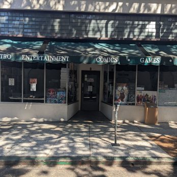 Metro Entertainment - Front Entrance - Comic Books Near Me - Santa Barbara, California