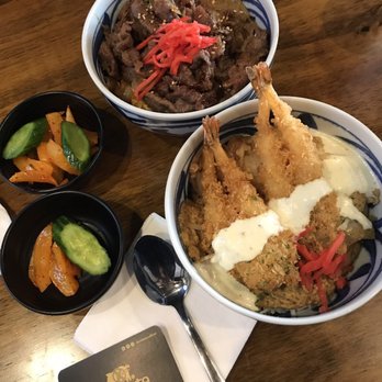 Kurobuta - Ebi Don (bottom) and Yakiniku Don (top) - Ramen Near Me - Carrollton, Texas Kurobuta - Ebi Don (bottom) and Yakiniku Don (top) - Ramen Near Me - Carrollton, Texas