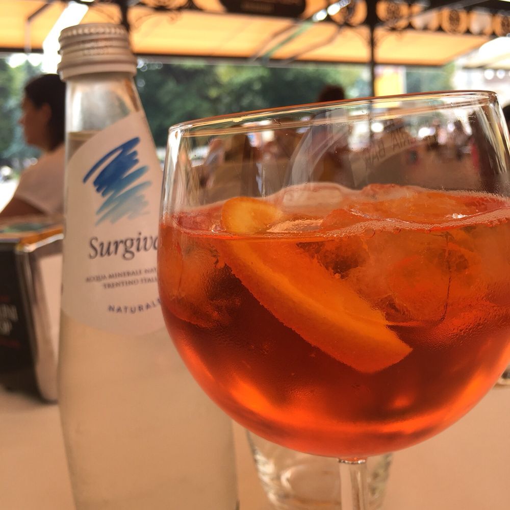 Emanuel - Aperol spritz is  a typical drink but oh so bitter - Italian Near Me - Verona, VR