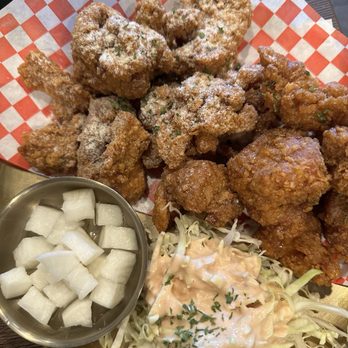 Maru Korean Bistro - Korean Fried Chicken (Honey butter and soy garlic) - Barbeque Near Me - Fairfield, California Maru Korean Bistro - Korean Fried Chicken (Honey butter and soy garlic) - Barbeque Near Me - Fairfield, California