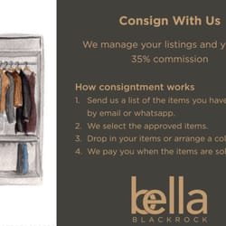Bella Blackrock - Sell With Us ... we are now accepting designer clothing & Accessories.  Why not detox your wardrobe and earn some cash...