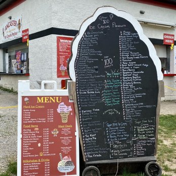 Ancaster Ice Cream Parlour - Menu - Ice Cream & Frozen Yogurt Near Me - Ancaster, Ontario