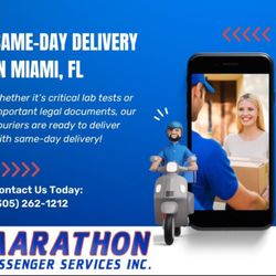 Marathon Messenger Service - Same day delivery
