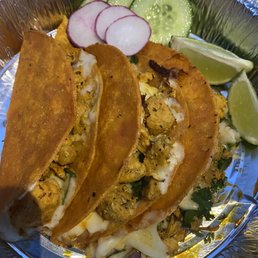 Chicken "birria" tacos Chicken "birria" tacos