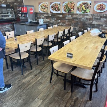 The Tray Fusion Grill - The only tables but are "reserved" - Asian Fusion Near Me - Westminster, California The Tray Fusion Grill - The only tables but are "reserved" - Asian Fusion Near Me - Westminster, California