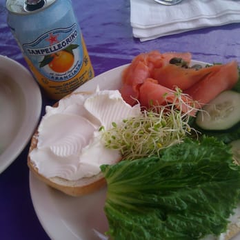 Mama Rosa's Quaker Bonnet - Bagel with salmon & cream cheese! - Bakeries Near Me - Buffalo, New York Mama Rosa's Quaker Bonnet - Bagel with salmon & cream cheese! - Bakeries Near Me - Buffalo, New York