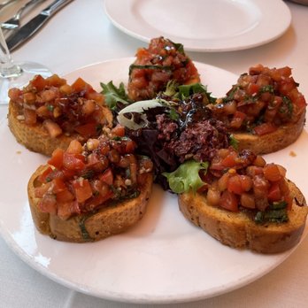Cafe Santorini - BRUSCHETTA CON POMODORO - Italian Near Me - Pasadena, California Cafe Santorini - BRUSCHETTA CON POMODORO - Italian Near Me - Pasadena, California