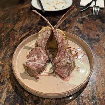 XO Restaurant - Herb Crusted Rack of Lamb, Stew Wellington, Red Wine Gastrique - Asian Fusion Near Me - Honolulu, Hawaii