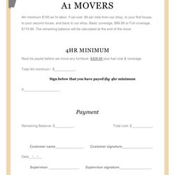 A1 Movers - Forms