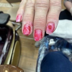 C & C Nails - Just had it removed and the nail tech said it was not dip??! Hmm