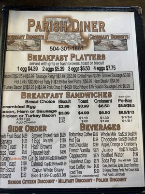 Menu photo 3 Parish Diner Chalmette, LA Menu photo 3 Parish Diner Chalmette, LA
