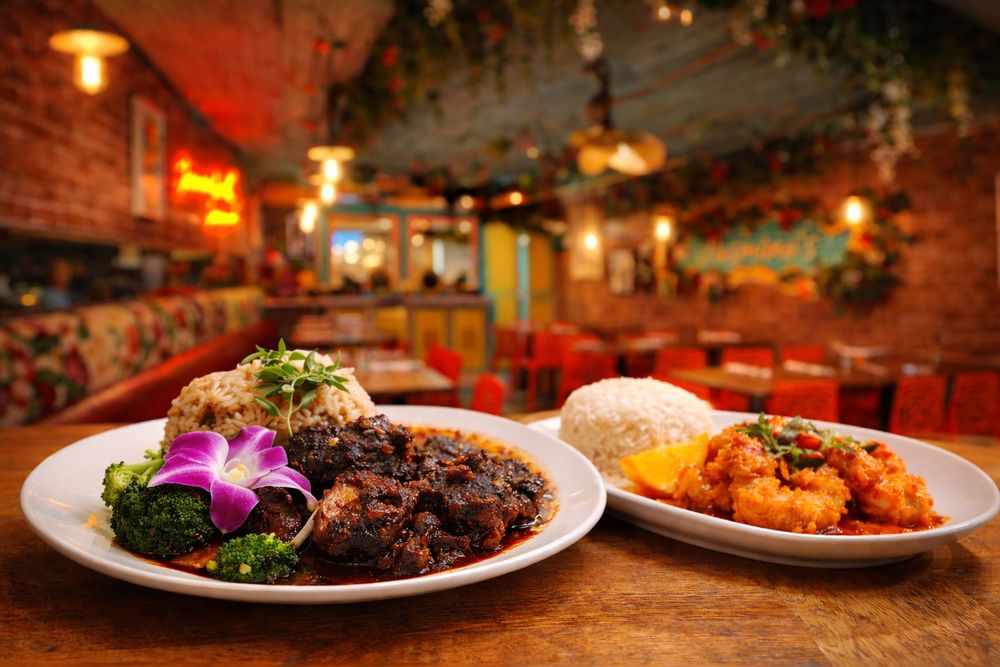 Food from Jasmine's Caribbean Cuisine